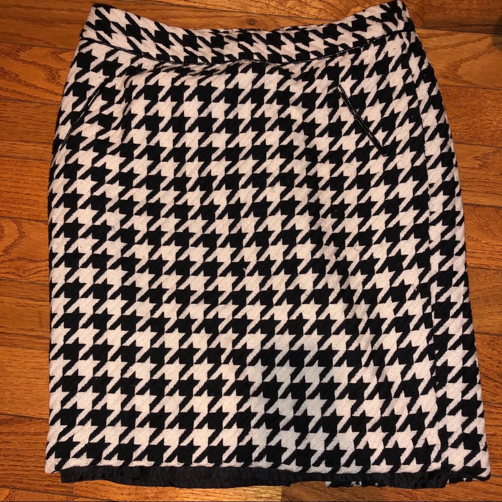 Cynthia Rowley Houndstooth skirt size 14